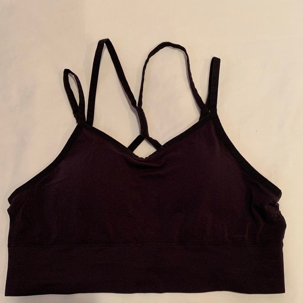 Black sports bra Size: L